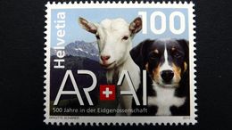 Schweiz 2282 **/mnh, 500 Jahre Appenzell Ausserrhoden U. Appenzell Innerrhoden In Der Eidgenossenschaft - Ongebruikt