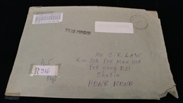 Postal Cover From Bulgaria To Hong Kong - Collezioni & Lotti