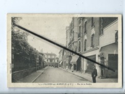 CPA Abîmée -  13 - Villiers Sur Marne - (S.-et-O.) - Rue De La Station - Villiers Sur Marne