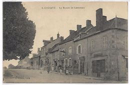COSSAYE - La Route De Lamenay - Autres & Non Classés