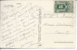 N° 269 S.s/cp Oblit Monaco Condamine Cpa Vue Générale - Storia Postale