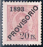 Portugal, 1892/3, # 95 Dent. 11 3/4, Sob E, MH - Nuevos