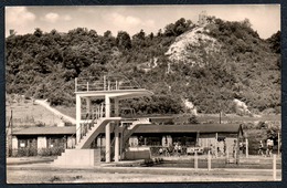 A6049 - Alte Foto Ansichtskarte - Bad Sulza - Freibad Sprungturm - Bad Sulza