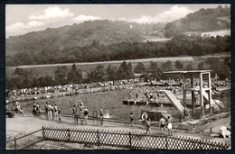 A6050 - Alte Foto Ansichtskarte - Bad Sulza - Freibad Sprungturm - Bad Sulza