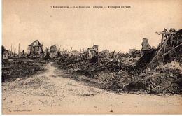 CHAULNES - LA RUE DU TEMPLE - Chaulnes