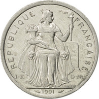 Monnaie, French Polynesia, 2 Francs, 1991, Paris, SUP, Aluminium, KM:10 - Polinesia Francese