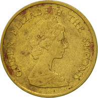 Monnaie, Hong Kong, Elizabeth II, 10 Cents, 1983, TTB+, Nickel-brass, KM:49 - Hong Kong