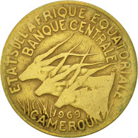 Monnaie, États De L'Afrique équatoriale, 10 Francs, 1969, Paris, TB - Kameroen