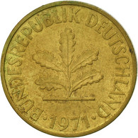 Monnaie, République Fédérale Allemande, 10 Pfennig, 1971, Munich, TTB, Brass - 10 Pfennig