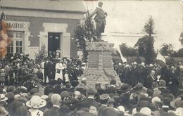 OISE - 60 - ECUVILLY Près De Thourotte - 251 Hab - Carte Photo Top Animation Inauguration Monument Aux Mort Juillet 1923 - Thourotte