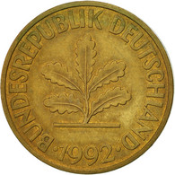 Monnaie, République Fédérale Allemande, 10 Pfennig, 1992, Munich, TTB, Brass - 10 Pfennig