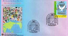 NATIONS UNIES (ONU) - FDC 21.09.2006 MON REVE DE PAIX UN JOUR - (1 Timbre Valeur 0.55 Euro (Deutschland) - Sonstige & Ohne Zuordnung