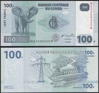 Congo DEALER LOT ( 5 Pcs ) P 98 - 100 Francs 31.7.2007 - UNC - Demokratische Republik Kongo & Zaire