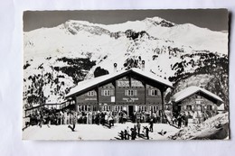 CPSM Suisse KUBLIS Skihaus Schwendi Route Parsenn 1965 Animé Nombreux Skieurs - Küblis