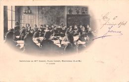 77-MONTEREAU- INSTITUTION DE Melle ROBERT, PLACE CARNOT , 1er CLASSE - Montereau