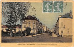 77-MONTEREAU-FAUT-YONNE- PLACE GAMBETTA - LA GRANDE RUE - Montereau