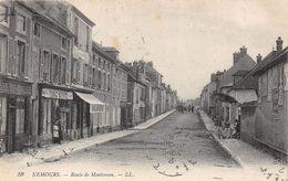 77-NEMOURS- ROUTE DE MONTEREAU - Nemours