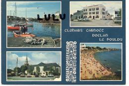 DEPT 29 : édit. Jos Le Doaré A Chateaulin : Clohars Carnoet , Doelan , Le Pouldu Multivues - Clohars-Carnoët