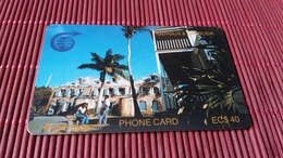 Antiga & Barbuda 40 $ Phonecard Number 3CATD  Used Not Perfect Some Scratches Of Damage Of Use See Scan Rare - Antigua U. Barbuda