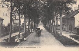 77-MORET- LA ROUTE DE FONTAINEBLEAU - Moret Sur Loing