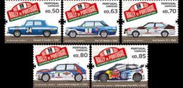 RALLY OF PORTUGAL 50TH ANNIVERSARY 5 MNH STAMPS SET - 2017 - Altri & Non Classificati