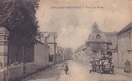 51 / JONCHERY SUR VESLE / ROUTE DE REIMS / AUTOMOBILE - Jonchery-sur-Vesle