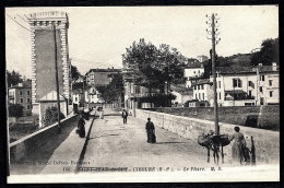 CPA ANCIENNE FRANCE- CIBOURE (64)- LE PHARE EN GROS PLAN- BELLE ANIMATION- ANE BÂTÉ- - Ciboure