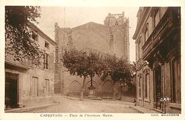 - Herault -ref-A655 - Capestang - Place De  L Ancienne Mairie - Carte Bon Etat - - Capestang