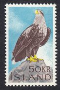 ISLAND Islanda Islande - 1965 - Yvert 353 Nuovo MNH; 50 Kr, Policromo; Aquila. - Neufs