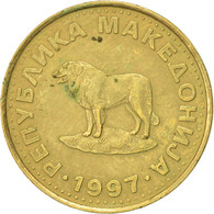 Monnaie, Macédoine, Denar, 1997, TTB, Laiton, KM:2 - Nordmazedonien