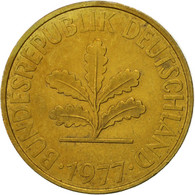 Monnaie, République Fédérale Allemande, 10 Pfennig, 1977, Hambourg, TTB - 10 Pfennig