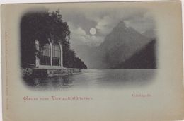 Suisse,schweiz,svizzera,switzerland,helvetia,swiss,VIERWALDSTATTERSEE,LAC DES QUATRE CANTONS,LAC DE LUCERNE,LUNE - Autres & Non Classés