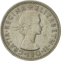 Monnaie, Grande-Bretagne, Elizabeth II, Shilling, 1958, TTB, Copper-nickel - I. 1 Shilling