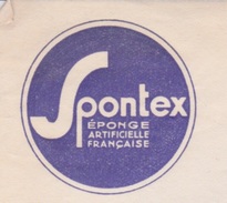 FACTURE - EPONGE SPONTEX ARTIFICIELLE FRANCAISE - 194"  - STE DE LA VISCOSE FRANCAISE - Droguerie & Parfumerie