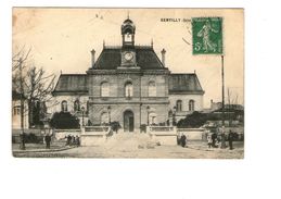94 Gentilly La Mairie Cpa Animée Edit Klaus - Gentilly