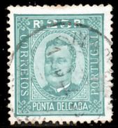 !										■■■■■ds■■ P.Delgada 1892 AF#05ø King Carlos Neto 25 Réis 12,5 (x9991) Ponta Delgada Azores - Ponta Delgada