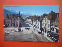 Bruck A.d.Mur.Hauptplatz Mit Bismarckstrasse - Bruck An Der Mur