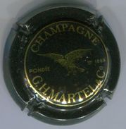 CAPSULE-CHAMPAGNE MARTEL GH N°26 Noir & Or - Martel GH