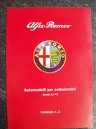 CATALOGO  N°2   M4  AUTOMODELLI  In Scala 1/43  ALFA  ROMEO. Scala 1/43 - Italien