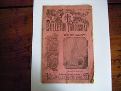 23 - CREUSE- NAILLAT - BULLETIN PAROISSIAL AVRIL 1914 - Limousin