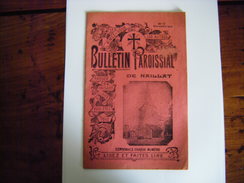 23 - CREUSE- NAILLAT - BULLETIN PAROISSIAL NOVEMBRE 1912 - Limousin