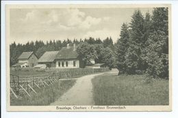 Postkaart Ansichtkaart Duitsland Braunlage Forst Haus Brunnenbach 1920- 1930 - Braunlage