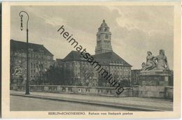 Berlin - Schöneberg - Rathaus Vom Stadtpark Aus Gesehen - Verlag J. Goldiner Berlin 30er Jahre - Schoeneberg