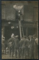 Kent W. Naylar's Real Photograph 'Eastgate Series' Rochester Postcard. Fireman Fire Disaster Chatham - Rochester