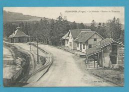 CPA - Chemin De Fer Station Du Tramway Gare La Schlucht GERARDMER 88 - Gerardmer