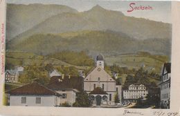 SACHSELN → Blick Gegen Das Dorfzentrum Anno 1904 - Sachseln