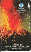 CARTE-MAGNETIQUE-INDONESIE-NOV 92-ERUPTION VOLCAN KRAKATAU-TBE- - Indonesia