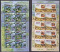 Europa Cept 1999 Lithuania 2v 2 Sheetlets ** Mnh (F6601) ROCK BOTTOM PRICE - 1999