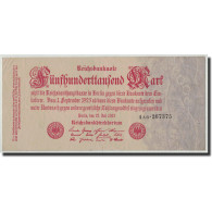 Billet, Allemagne, 500,000 Mark, 1923, 1923-07-25, KM:92, TB - 500.000 Mark