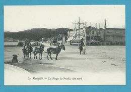 CPA 37 - La Plage Du Prado, Côté Nord MARSEILLE 13 - Sin Clasificación